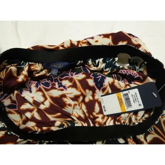 $89.00 RACHEL Rachel Roy Handkerchief-Hem Skirt, Multi colored, S - Picture 8 of 8